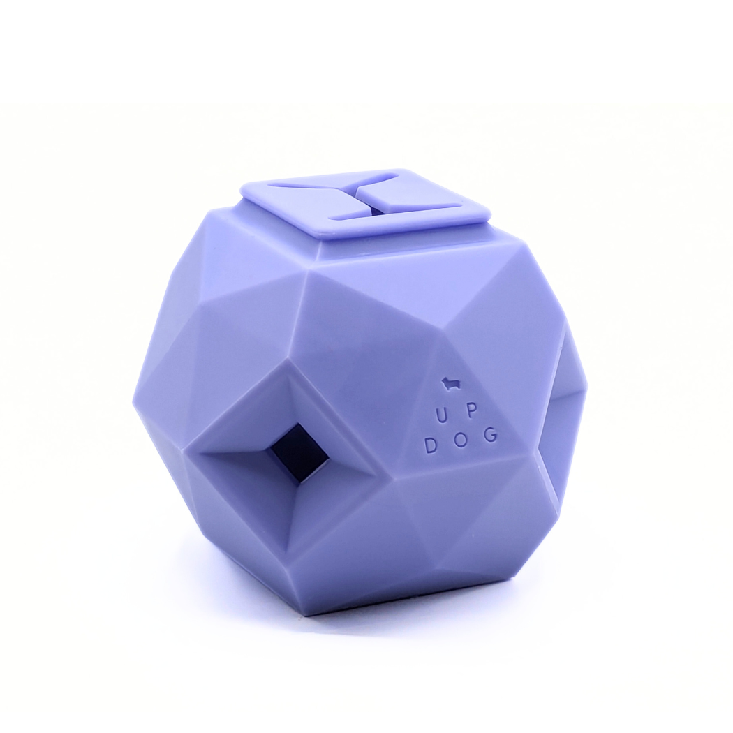 The Odin - Modern Interactive Treat Dispensing Puzzle Toy (Lavender Purple) By: Up Dog Toys